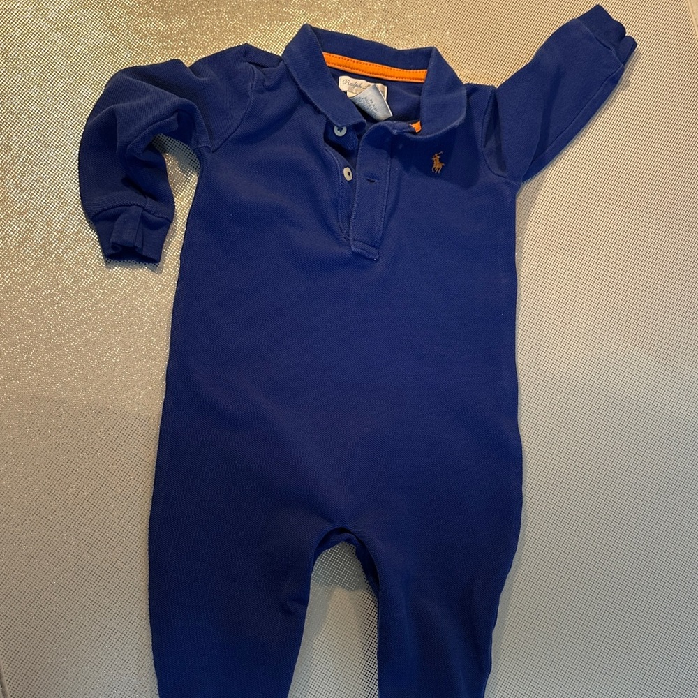 Ralph Lauren Royal Blue Kids one piece